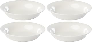 Lenox White Profile Porcelain 4-Piece Pasta Bowl Set, 5.05 LB