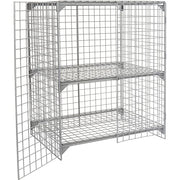 Global Industrial 4' x 2' x 5' / Gray / Industrial Storage Lockers