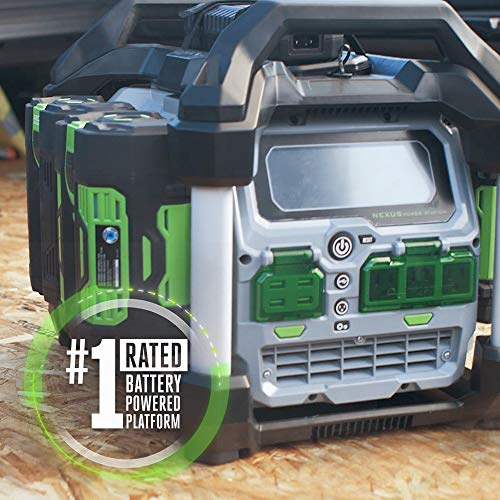 EGO Power+ Tool Only - No Battery/Charger / 3000W Nexus PowerStation (NO BATTERY/CHARGER) / Black Generators