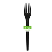Responsible Products 6.75" Forks Black (50 Count) / Black / 50 Forks