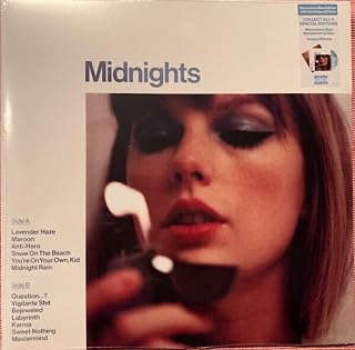 Taylor Swift – Midnights LP moonstone blue marbled vinyl SIGNED COPY