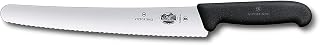 Victorinox Fibrox 10.25 Inch Bread Knife | High Carbon Stainless Steel Serrated Blade for Efficient Slicing, Ergonomic Fibrox Pro Handle