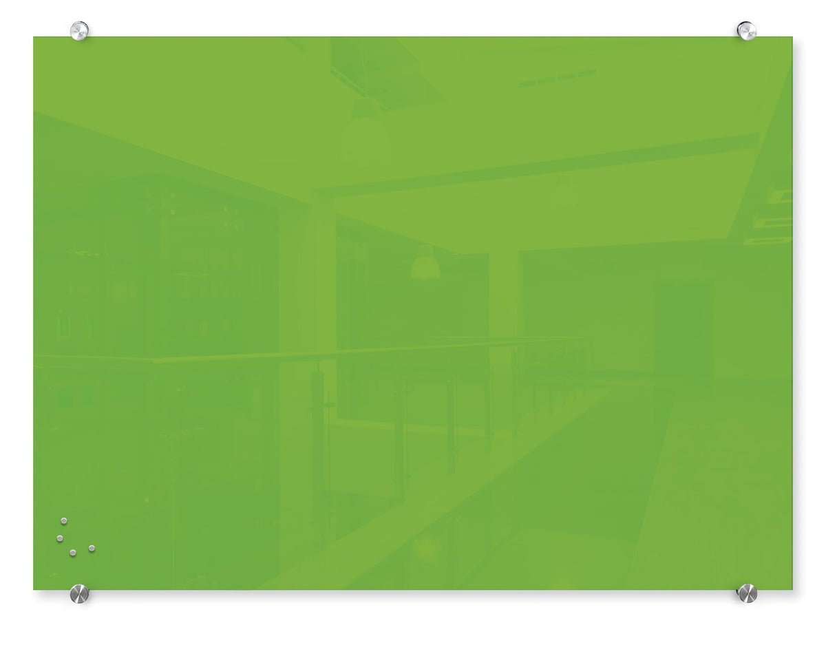Best-Rite 36"W x 48"H / Lime Green / 1 Dry Erase Boards