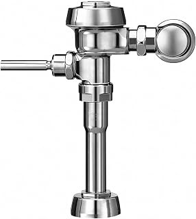 Sloan Royal 180 Manual Urinal Flushometer, Polished Chrome, 1.0 GPF | 1.0 GPF, Polished Chrome Finish, Fixture Connection Top Spud, Single Flush, Royal Exposed Manual Urinal Flushometer, 3012436