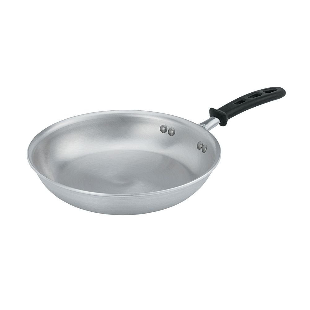 10" Wear-Ever® Aluminum Fry Pan by Vollrath – 10-Inch, 8.0 gallons, Aluminum, Silver, Model 67910