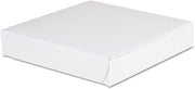 SOUTHERN CHAMPION TRAY 1401 Clay Coated Kraft Paperboard White Pizza Box, 8" Length x 8" Width x 1-1/2 Height (Case of 100)