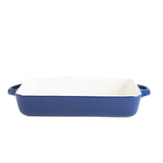 10 Strawberry Street Blue / 12" & 9.5" / Rectangle Bake & Serve Sets