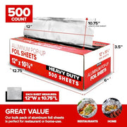 Stock Your Home 12 Inch / Silver / 1 Aluminum Foil