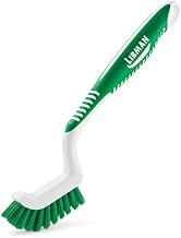 Libman Commercial 18 Tile and Grout Brush, Polypropylene, 9.75" Total Length, Green and White (Pack of 6)