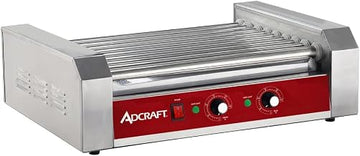Adcraft 9 Roller Hot Dog Grill, in Stainless Steel