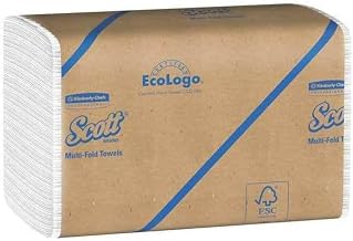 Kimberly-Clark 1804 Multi-Fold Towels, Absorbency Pockets, 9 1/5 X 9 2/5, 250/pack, 16 Pack/carton