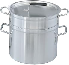 Vollrath Wear-Ever Double Boiler with Inset and Lid (10-Quart/8.5-Quart)