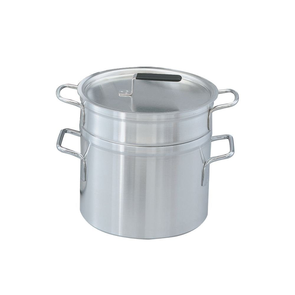 Wear-Ever Double Boiler with Inset and Lid (10-Quart/8.5-Quart) by Vollrath – aluminum, Unknown, Model 67708
