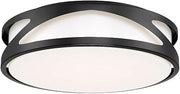 49990LEDDCS-BL/ACR Lucia - 16W 1 3CCT LED Flush Mount-4 Inches Tall and 13.75 Inches Wide