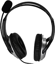 Spracht USB Headset for Softphone for PC/Mac, Comfortable and Durable Large Ear Cushions with Bendable Microphone Arm (Zum-WD-USB-2)