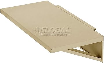 Global Industrial Computer Cabinet Side Shelf - Putty
