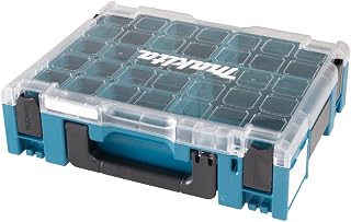 Makita 191X80-2 Clear Lid Makpac with Inserts | Transparent Design | Organized Storage | Custom Fit Inserts | Durable Construction | Stackable System | OEM Quality