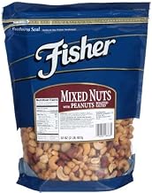 Fisher Fancy Mixed Nut, 2 Pound, 18866 -- 3 per case.