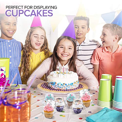 Stock Your Home 1000 Count / Transparent / 1000 Cupcake Carriers
