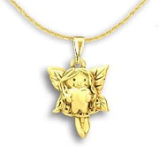 14k Gold Tooth Fairy Pendant