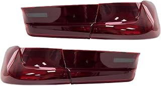 New Upgrade CSL Style Taillight Compatible With BMW G80 3 Series G20 G28 2019-2023 LED Tail Lights Auto Accessories(Red)