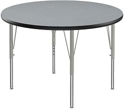Correll Laminate Activity Tables with Gray Granite Finish A42TF-RND-15-14-09