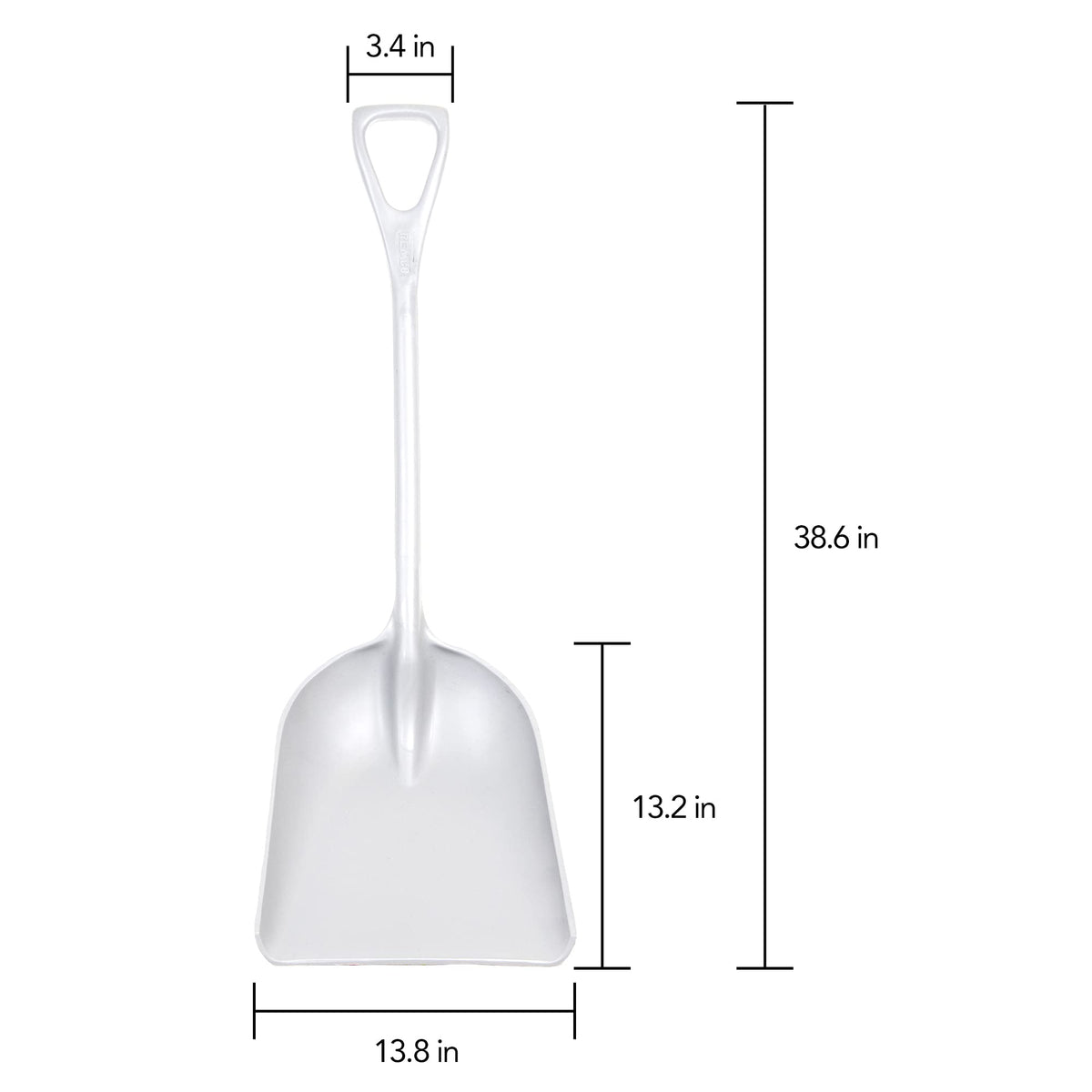 Remco White / 14 inch Blade / Flat Shovel Storage & Transport