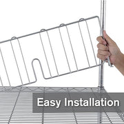 METRO Chrome / 14" Width / 1 Shelf Dividers