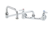 Double Pantry Faucet by T&S Brass – not_applicable, Stainless Steel, Chrome, Model B-0265