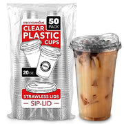 Stock Your Home 20 oz / Clear / Modern Cups