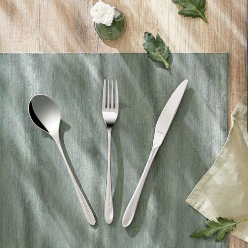 Amefa Cube / Estandar / Black/White Dinner Forks