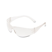 Checklite Glasses by MCR Safety – 1 Count (Pack of 1), Polycarbonate, Clear, Model CL110