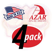 Azar Displays 9.5 X 9.5 / clear / 1 Risers