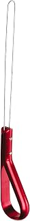 Jonard Tools JIC-2257M Metal Wire Loop Puller with Red Anodized Aluminum Handle, 8-1/2" Length