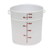 RFS18148 Storage Container by Cambro – 18 Quart, Polyethylene, Natural White