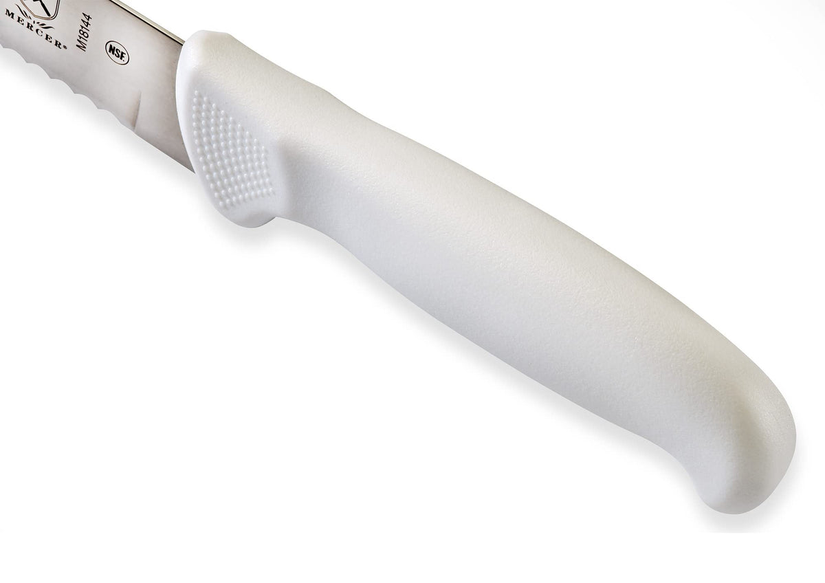 Mercer Culinary 12" / White / Wavy Edge Slicer Knife 12 Inch Boning Knives