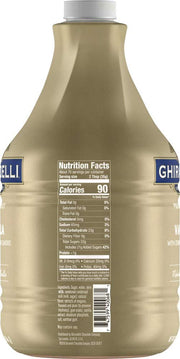 Vanilla Sauce Pump Bottle by Ghirardelli – 89.9 Ounce (Pack of 1)