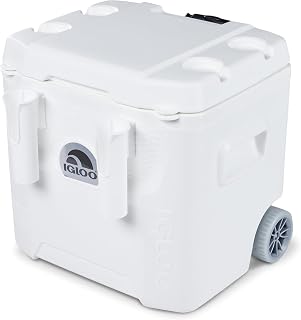 Igloo 52 Qt Marine Ultra Quantum Roller, White