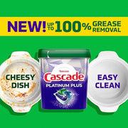 Cascade Lemon / 47 Count (Pack of 1) / 1 Dishwasher Detergent