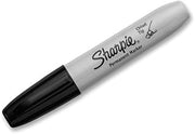 SANFORD 38262 SHARPIE CHISEL TIP BLACK 2 PACK CARDED