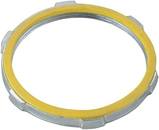 RACO 1211 Sealing Locknut for Rigid/IMC Conduit, 4-Inch Trade Size, Steel (Pack of 10)