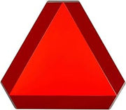 Brady Slow Moving Vehicle Sign, 14" Height x 16" Width, Steel, Reflective Orange and Red - 57894