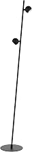 Dainolite Fernanda 2 Light LED Floor Lamp - Satin Black