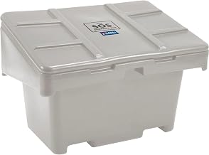 Global Industrial Lockable Outdoor Storage Container, 42" Lx29 Wx30 H, 11 Cu. Ft., Gray