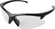 KLEENGUARD Dual Readers Safety Glasses (20387), Clear Lenses with +1.5 Diopters, Black Frame, 6 Pairs