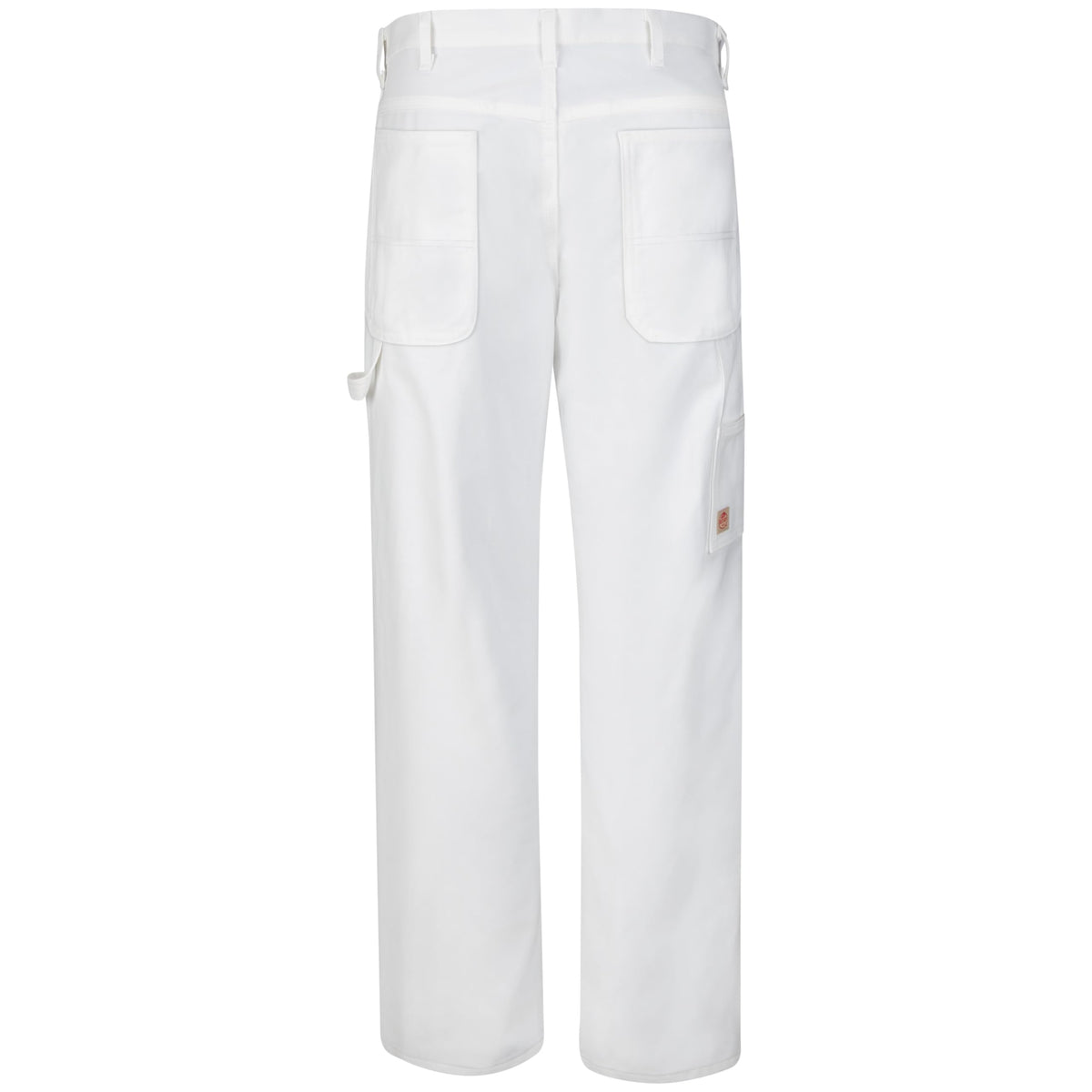 Men's Dungaree Painter Pants by Red Kap – 34W x 30L, Cotton, White, Model PC80WH 34 30