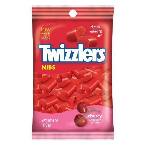 Twizzlers Cherry / 6 Ounce (Pack of 4) / Red Licorice
