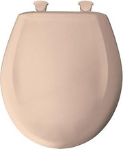 Bemis 200SLOWT 643 Lift-Off Plastic Round Slow-Close Toilet Seat, Desert Bloom