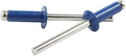 Allstar 18135 SM HD RIVET BLUE ALUM