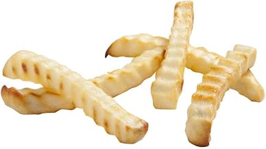 Simplot Traditional Tater Pals 1/2 inch Crinkle Cut Ovenable French Fry, 5 Pound -- 6 per case.